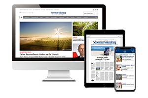 Mit SVZ.Premium auf Laptop und Smartphone die digitale Tageszeitung von SVZ lesen