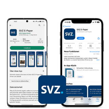 Smartphone - SVZ E-Paper im Play Store